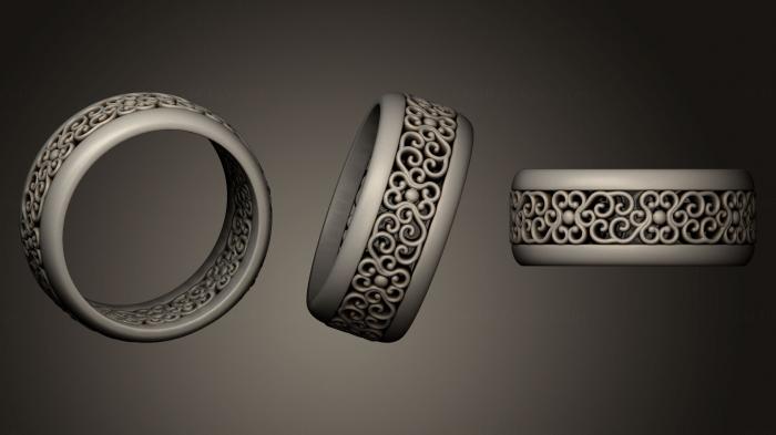 Jewelry rings (JVLRP_0137) 3D model for CNC machine